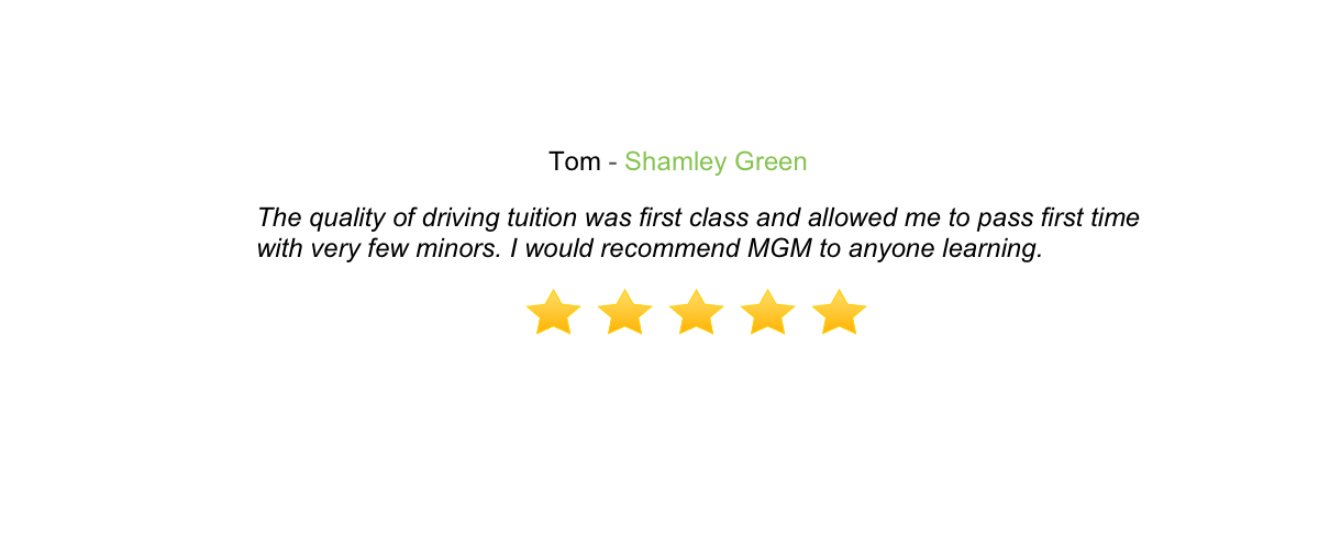 Driving Lessons Guildford